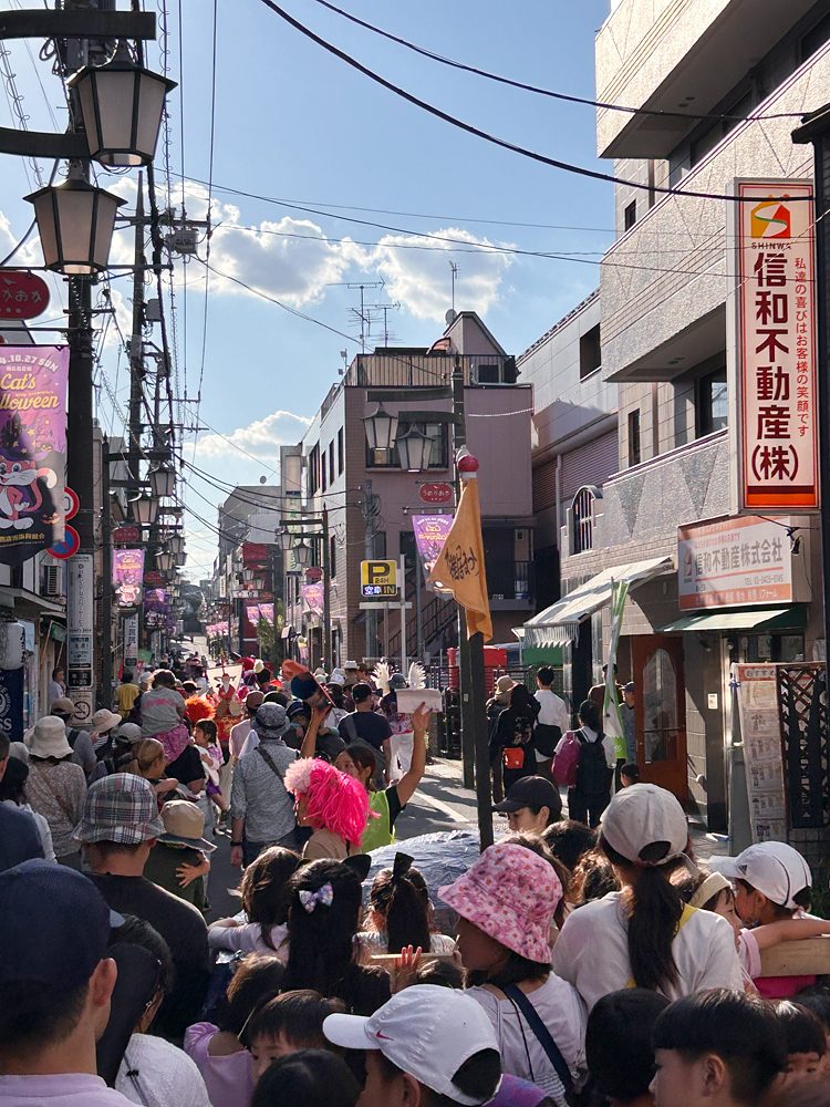 サンバパレード　梅が丘商店街